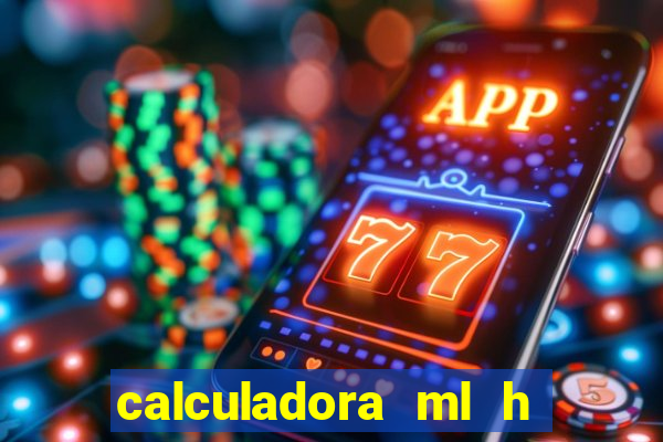 calculadora ml h para mcg kg min